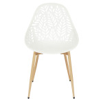 Paris Prix Lot De 4 Chaises De Jardin "Lucena" 83cm Blanc