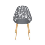 Paris Prix Lot De 4 Chaises De Jardin "Lucena" 83cm Gris