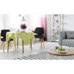 Paris Prix Lot De 4 Chaises Design "Aley" 72cm Noir & Naturel
