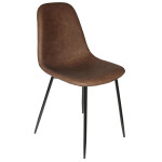 Paris Prix Lot De 4 Chaises Design "Amber" 86cm Marron