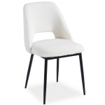Paris Prix Lot De 4 Chaises Design Bouclette "Elfire" Crème
