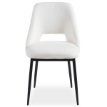 Paris Prix Lot De 4 Chaises Design Bouclette "Elfire" Crème