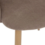 Paris Prix Lot De 4 Chaises Design "Celeste" 80cm Taupe