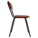 Paris Prix Lot De 4 Chaises Design "Dario" 78cm Cognac