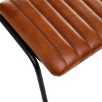 Paris Prix Lot De 4 Chaises Design "Dario" 78cm Cognac