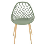 Paris Prix Lot De 4 Chaises Design "Malaga" 80cm Vert