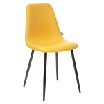Paris Prix Lot De 4 Chaises Design "Nokas" 85cm Jaune
