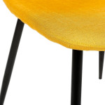 Paris Prix Lot De 4 Chaises Design "Nokas" 85cm Jaune