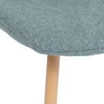 Paris Prix Lot De 4 Chaises Design "Roka" 87cm Vert Céladon
