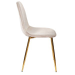 Paris Prix Lot De 4 Chaises Design "Royal" 86cm Taupe