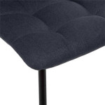 Paris Prix Lot De 4 Chaises Design "Sirac" 83cm Gris Foncé