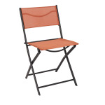 Paris Prix Lot De 4 Chaises Pliables "Jardin" 79cm Terracotta