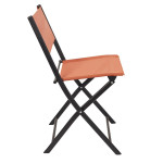 Paris Prix Lot De 4 Chaises Pliables "Jardin" 79cm Terracotta