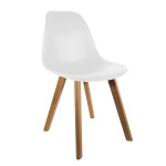 Paris Prix Lot De 4 Chaises Scandinave "Atun" 86cm Blanc
