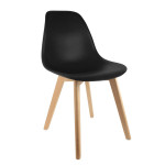 Paris Prix Lot De 4 Chaises Scandinave "Atun" 86cm Noir