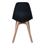 Paris Prix Lot De 4 Chaises Scandinave "Atun" 86cm Noir