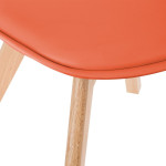 Paris Prix Lot De 4 Chaises Scandinave "Baya" 81cm Terracotta