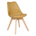 Paris Prix Lot De 4 Chaises Scandinave "Baya" 82cm Ocre