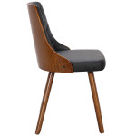 Paris Prix Lot De 4 Chaises Scandinave "Cargo" 79cm Noisette & Noir