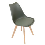 Paris Prix Lot De 4 Chaises Scandinave "Skansen" 81cm Kaki