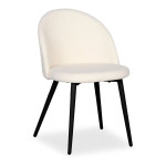 Paris Prix Lot De 4 Chaises Scandinaves "Bouclette" 75cm Crème