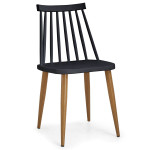 Paris Prix Lot De 4 Chaises Scandinaves "Estelle" 77cm Noir