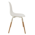 Paris Prix Lot De 4 Chaises Scandinaves "Phénix" 81cm Blanc