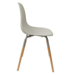 Paris Prix Lot De 4 Chaises Scandinaves "Phénix" 81cm Gris