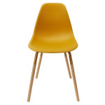Paris Prix Lot De 4 Chaises Scandinaves "Phénix" 81cm Moutarde