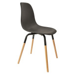 Paris Prix Lot De 4 Chaises Scandinaves "Phénix" 81cm Noir