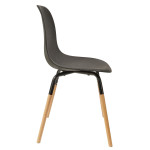 Paris Prix Lot De 4 Chaises Scandinaves "Phénix" 81cm Noir
