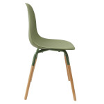Paris Prix Lot De 4 Chaises Scandinaves "Phénix" 81cm Vert