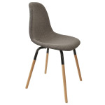 Paris Prix Lot De 4 Chaises Scandinaves "Phénix" 85cm Gris Foncé