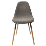 Paris Prix Lot De 4 Chaises Scandinaves "Phénix" 85cm Gris Foncé