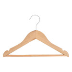 Paris Prix Lot De 4 Cintres Enfant "Bois" 30cm Naturel