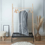 Paris Prix Lot De 4 Housses De Protection "Habits" 98cm Transparent