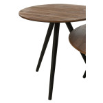 Paris Prix Lot De 4 Tables Basses En Bois "Teck" 70cm Naturel