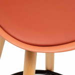 Paris Prix Lot De 4 Tabourets De Bar "Maxon" 91cm Terracotta