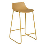 Paris Prix Lot De 4 Tabourets De Bar "Otac" 82cm Ocre