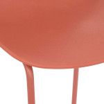 Paris Prix Lot De 4 Tabourets De Bar "Otac" 82cm Terracotta