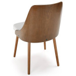 Paris Prix Lot De 6 Chaises Scandinave "Cargo" 79cm Noisette & Blanc