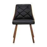 Paris Prix Lot De 6 Chaises Scandinave "Cargo" 79cm Noisette & Noir