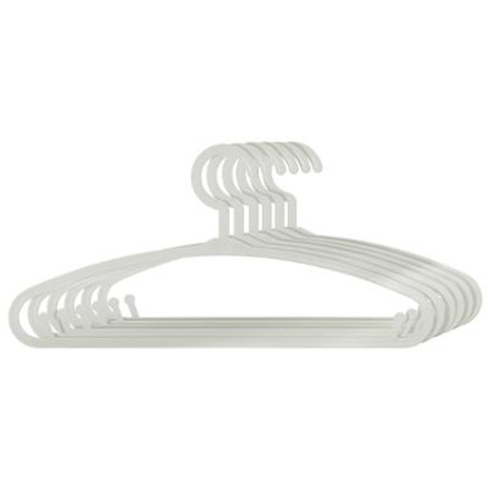 Paris Prix Lot De 6 Cintres Pour Enfant "Basique" 28cm Gris