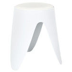 Paris Prix Lot De 6 Tabourets Empilables "Eve" 46cm Blanc
