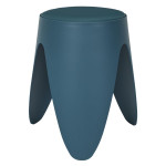 Paris Prix Lot De 6 Tabourets Empilables "Eve" 46cm Bleu Canard
