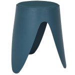 Paris Prix Lot De 6 Tabourets Empilables "Eve" 46cm Bleu Canard