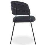 Paris Prix Lot De 8 Chaises En Velours "Batora" 79cm Noir