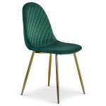 Paris Prix Lot De 8 Chaises En Velours "Waynor" 88cm Vert