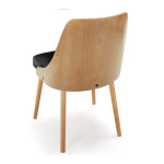 Paris Prix Lot De 8 Chaises Scandinave "Cargo" 79cm Chêne & Noir