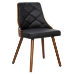 Paris Prix Lot De 8 Chaises Scandinave "Cargo" 79cm Noisette & Noir
